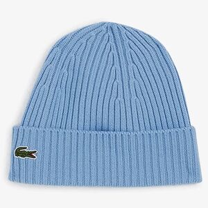 Lacoste Beanie Classic Logo bleu ciel tu homme