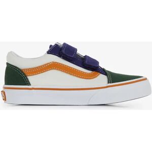 Vans Old Skool V - Enfant beige/vert 33 unisexe