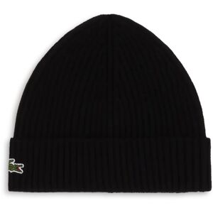 Lacoste Beanie Classic Logo noir u homme