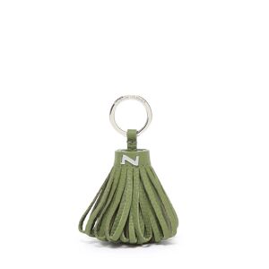 Porte-clefs Dahlia Cuir Nathan Baume Vert