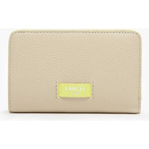 Portefeuille Ninon Bicolore Cuir Lancel Beige