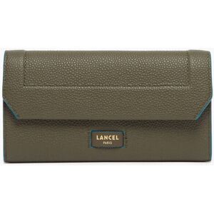 Portefeuille Slim Rabat Ninon Lancel Vert