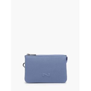 Trousse 2 Compartiments Cuir Nathan Baume Bleu