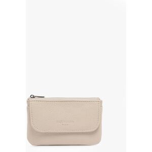 Porte-clefs Cuir Hexagona Beige