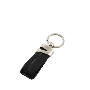 Porte-clefs Cuir Yves Renard Noir