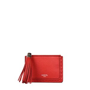 Porte-cartes Premier Flirt Cuir Lancel Rouge