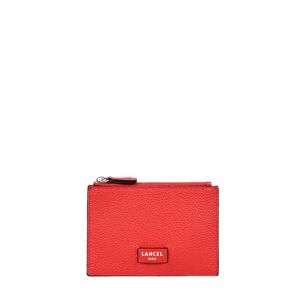 Porte-cartes Zippe L Ninon Cuir Lancel Rouge