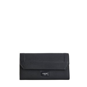 Portefeuille Slim Rabat Ninon Lancel Noir