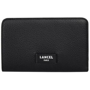 Portefeuille Rectangulaire Zippe Ninon Cuir Lancel Noir