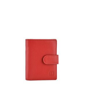 Portefeuille Cuir Hexagona Rouge