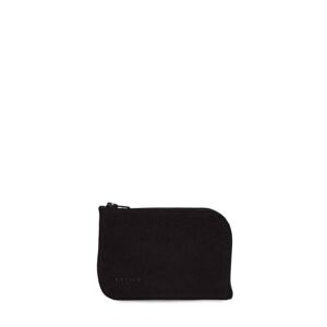 Porte-monnaie Etincelle Nubuck Cuir Etrier Noir