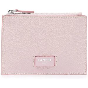 Porte-cartes Zippe L Ninon Cuir Lancel Rose