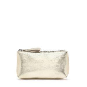 Trousse Zippee Nine Cuir Milano Or