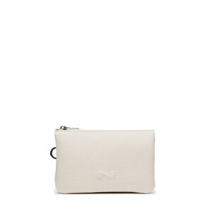 Trousse 2 Compartiments Cuir Nathan Baume Blanc