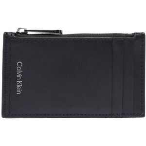 Porte-cartes Cuir Cuir Calvin Klein Jeans Noir