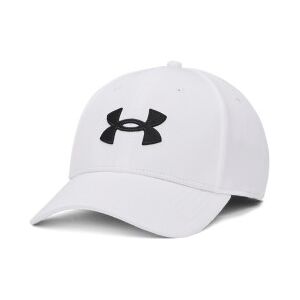 Under Armour pour homme. 1376700 Casquette UA Blitzing Bench (M/L), Blanc, Casuel, Sport, Multisport, Polyester - Publicité