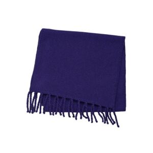 Gant pour homme. 9920211 Écharpe en laine tricotée avec tissu pelucheux (OSFA), Casuel, Violet - Publicité
