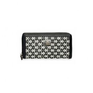 Pepe Jeans pour femme. 7618531 Portefeuille zip en laine noir -19,5x10x2cm (OSFA), Casuel, Synthétique - Publicité