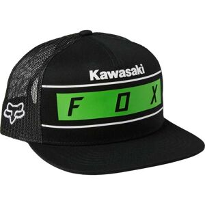 FOX Racing Casquette Fox KAWASAKI Stripes snapback noir