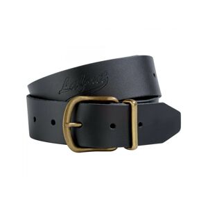 Adolphe Lafont Ceinture en cuir noir yuma