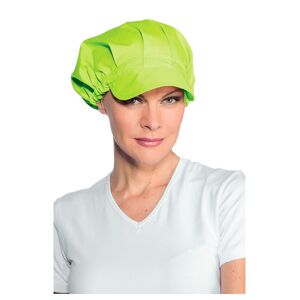 ISACCO Casquette de cuisine femme vert pomme