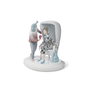 LLADRO Objet insolite & décoratif - THE LOVE EXPLOSION Porcelaine Diam 34cm x H 36cm