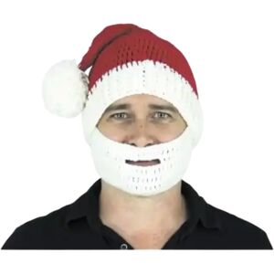 Party Pro Bonnet et barbe de Noel en tricot