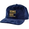 ROME STACKED CAP BLUE One Size
