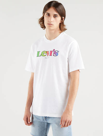 Levi's Relaxed Fit Tee - Homme - Blanc / White