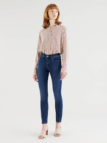 Levi's 711 Skinny Jeans - Femme - Indigo fonc / Lapis Dark Horse