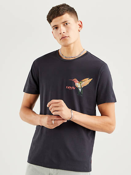 Levi's The Graphic Tee - Homme - Noir / Caviar