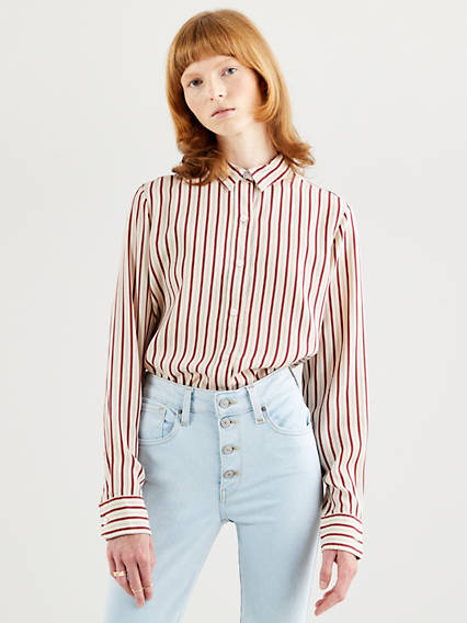 Levi's The Classic Shirt - Femme - Marron / Madder Brown