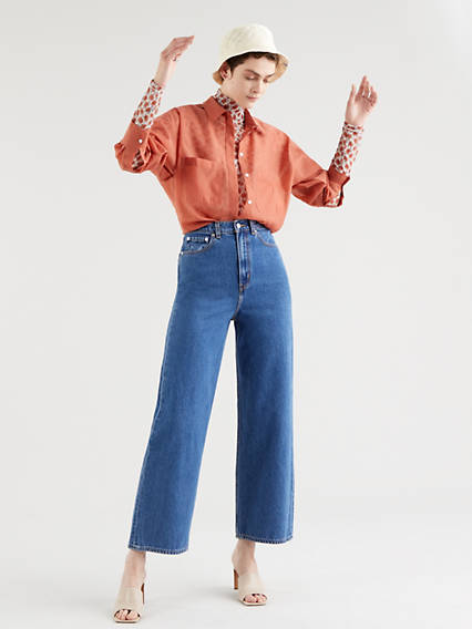 Levi's High Loose Jeans - Femme - Indigo moyen / Lazy Sunday