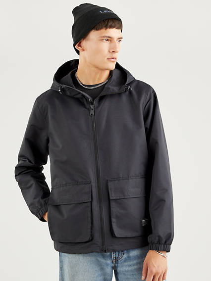 Levi's Tactical Windbreaker - Homme - Noir / Caviar