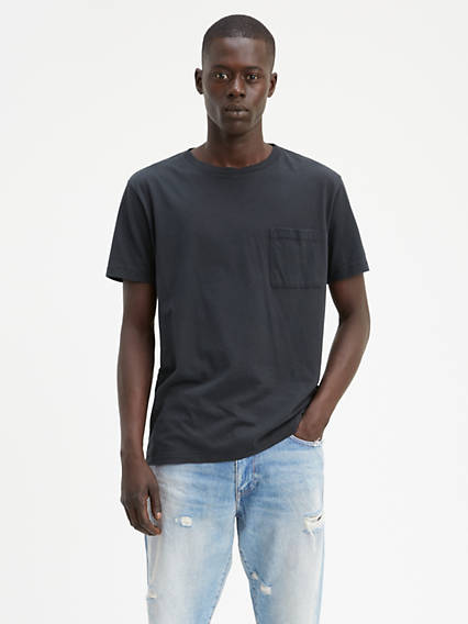 Levi's Made & Crafted Pocket Tee - Homme - Noir / Caviar