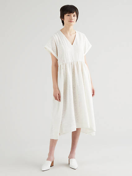 Levi's Marcel Dress - Femme - Multicolore / Cloud Dancer