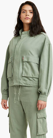 Levi's Surplus Utility Jacket - Femme - Vert / Soft Surplus Sea Spray