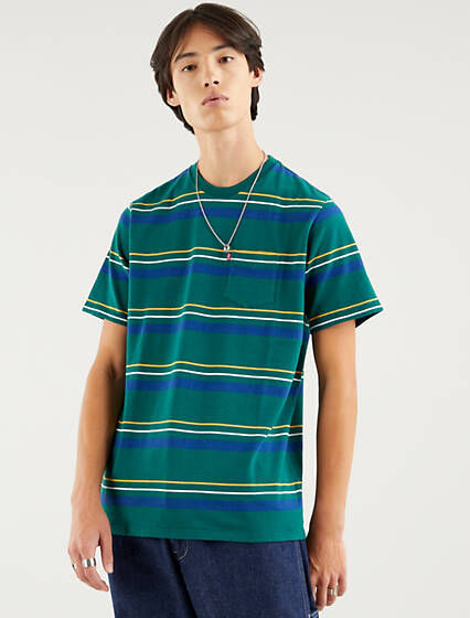 Levi's Relaxed Fit Tee - Homme - Multicolore / Forest Biome