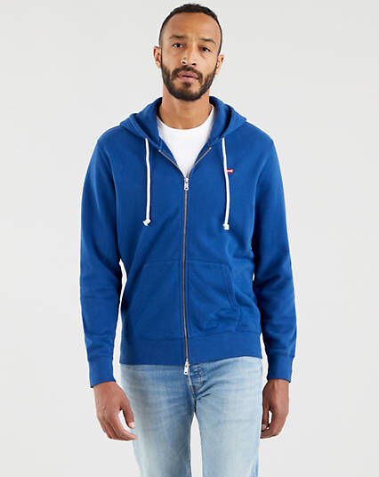 Levi's New Original Zip Up - Homme - Bleu / Navy Peony