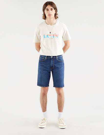 Levi's 405 Standard Shorts - Homme - Indigo moyen / Dance Floor