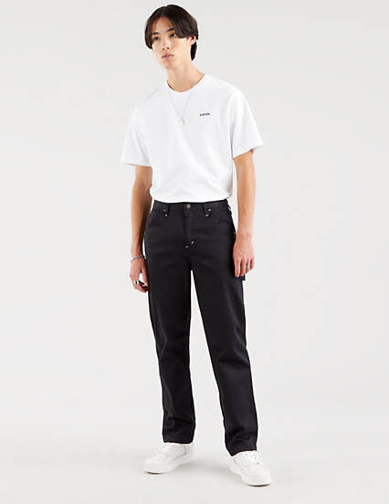 Levi's Tapered Carpenter Pants - Homme - Noir / Meteorite