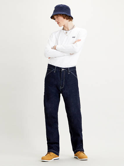 Levi's Stay Loose Carpenter Jeans - Homme - Indigo fonc / Spotted Road