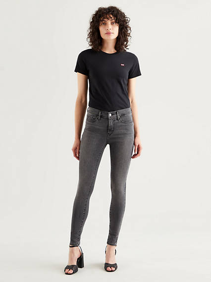 Levi's 310 Shaping Super Skinny Jeans - Femme - Noir / Crushed Pepper