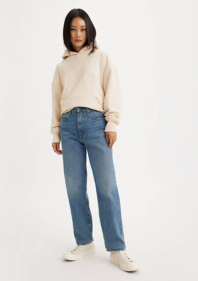 Levi's Made & Crafted The Column Jeans - Femme - Indigo moyen / Coastal Blue