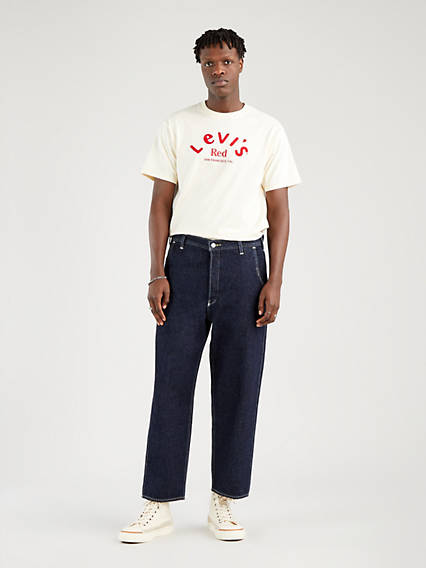 Levi's Levis Red Relaxed Taper Trousers - Homme - Indigo fonc / Ox Rinse