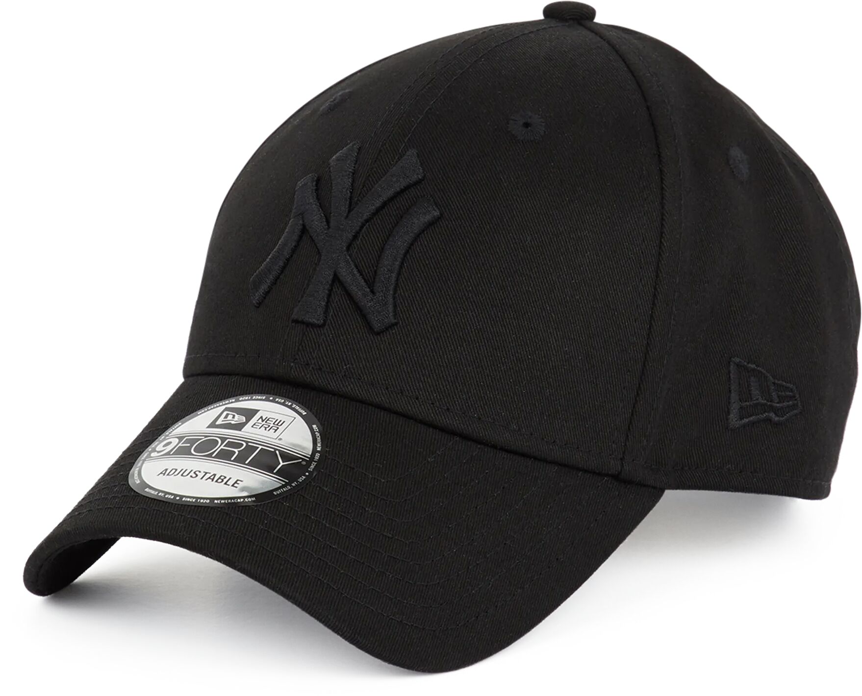 New Era 9forty Ny Essential Noir/ noir u homme