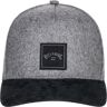 Billabong Stacked Snapback Hat Grey Heather One Size  - Grey Heather - Unisex