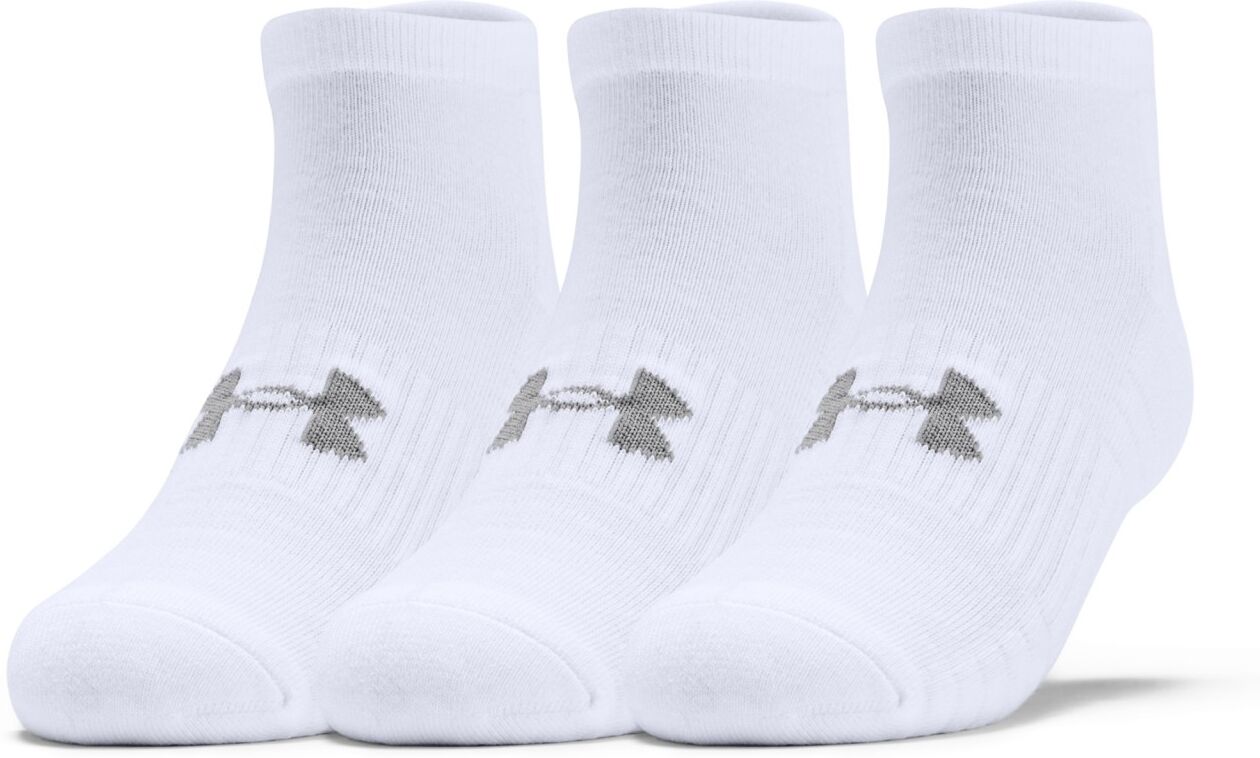 UNDER ARMOUR TRAINING COTTON LOWCUT SOCKS (1346772-100)