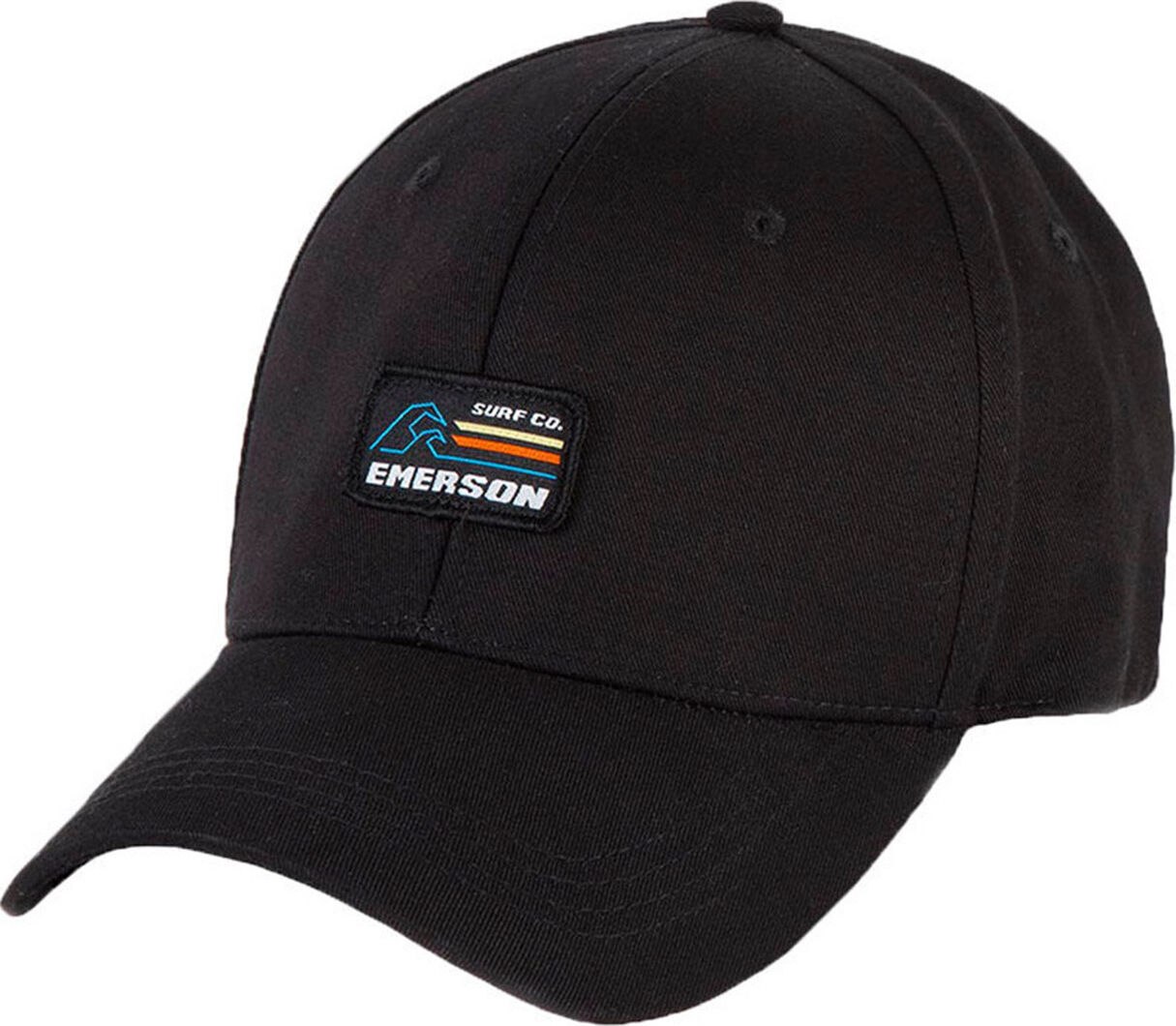 EMERSON UNISEX SIX PANEL CAP (201.EU01.62P-BLACK)