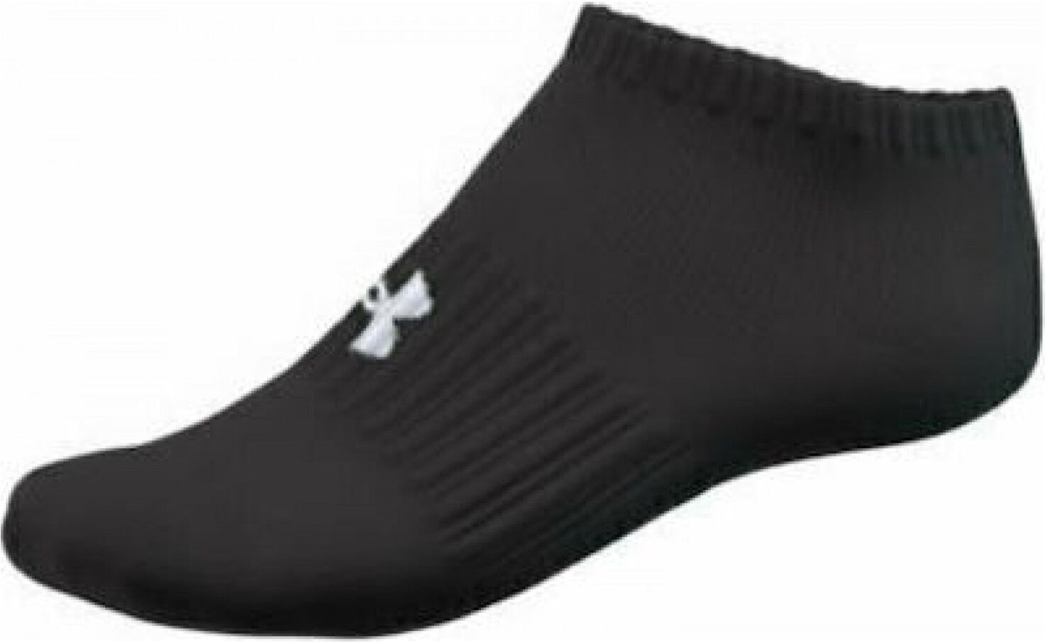 Under Armour Core No Show Socks (1363241-001)